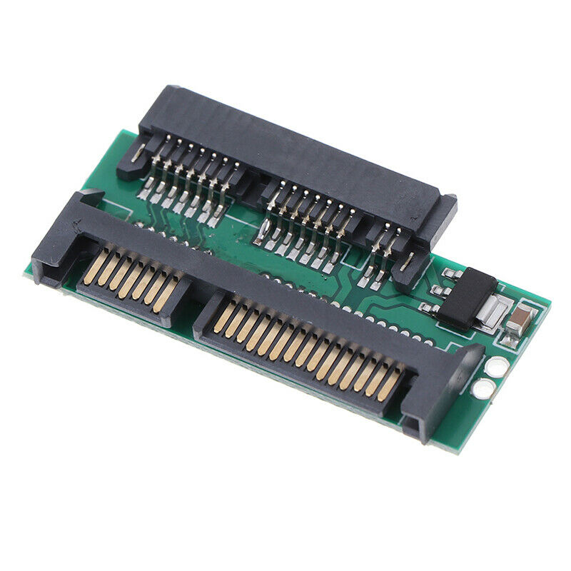 1.8" Micro SATA MSATA TO 7+9 2.5" SATA Adapter Converter Card Connector 3.l8