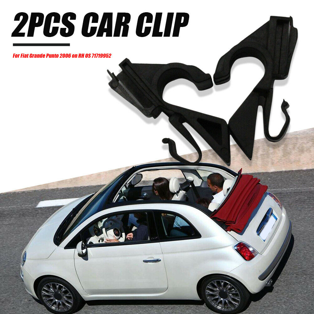 For Fiat Grande Punto 2006-on Rear Parcel Shelf Clips 71719952 71719953 @