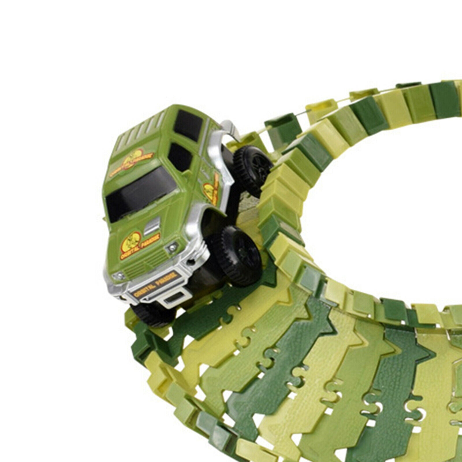 Dinosaur Toys Race Tracks Boys Kids Flexible Train Tracks Kids Building Toys Set