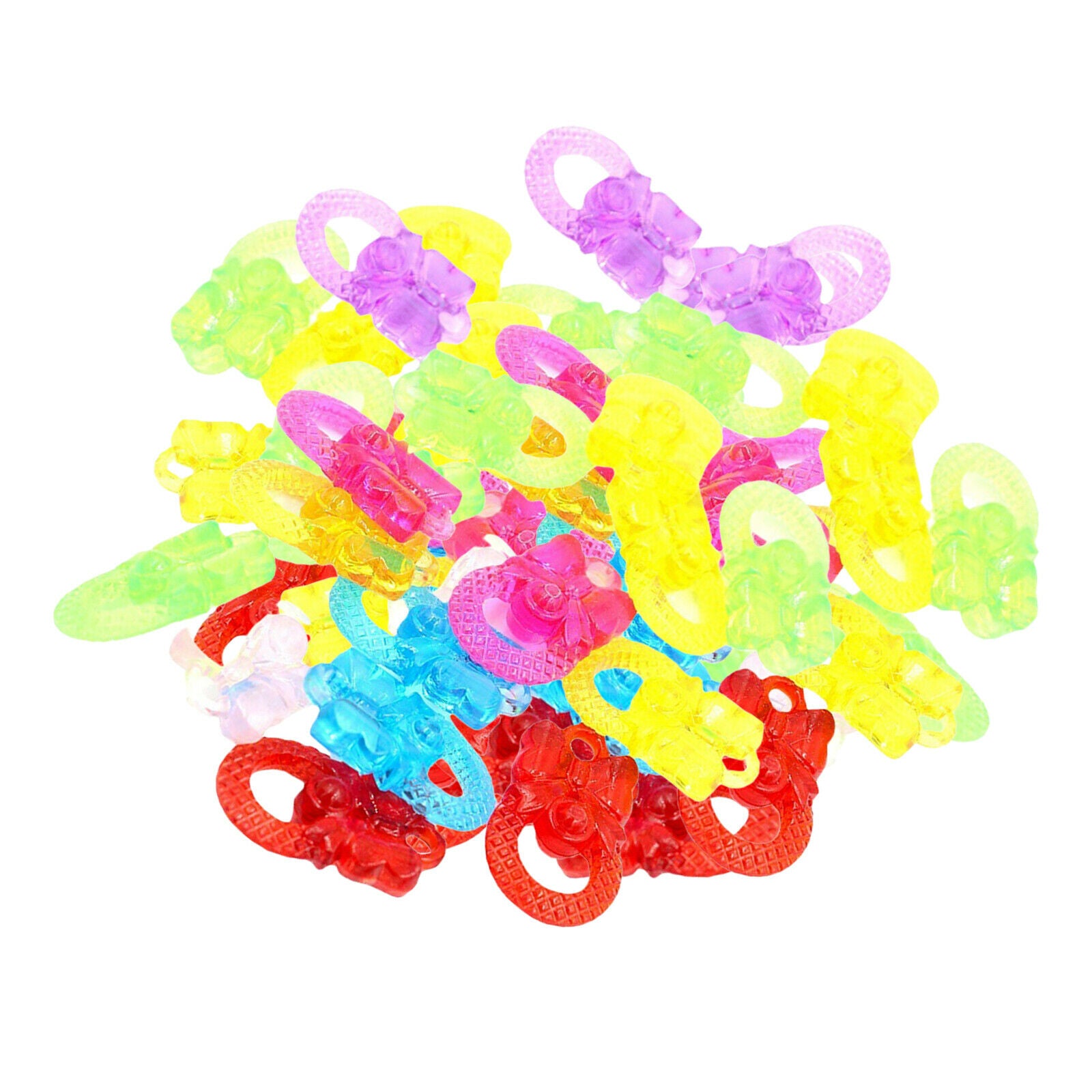 100Pcs Butterfly Pendants Spacers Charms DIY Earrings Jewelry Making Anklets
