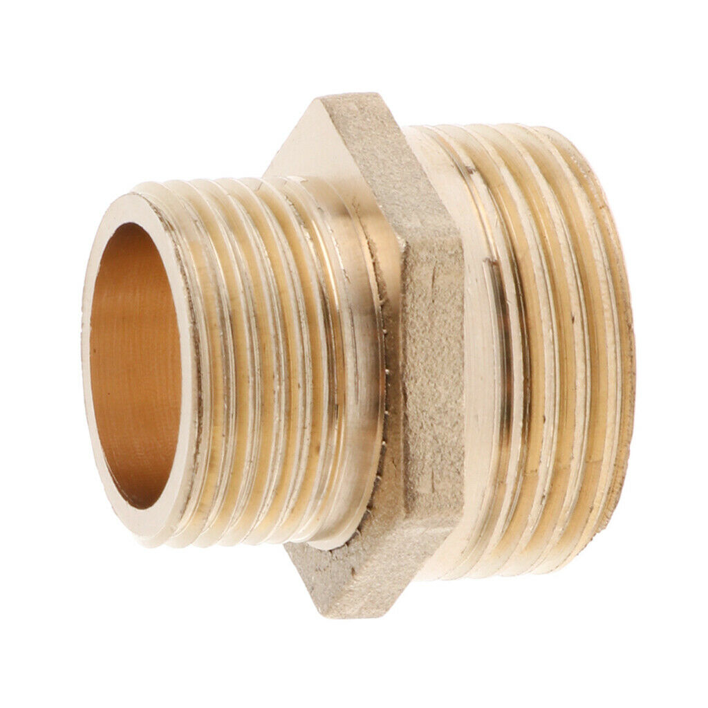Brass Hexagonal Tube Nipple Male to Female Seamless 32 X 25 Mm