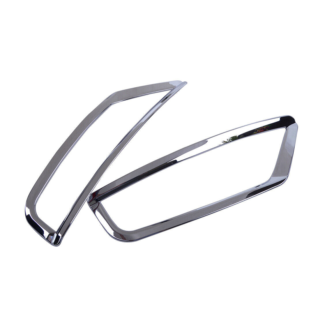 1 pair Rear Tail Fog Light Cover Trim Fit For Mazda CX-5 2017 2018 as