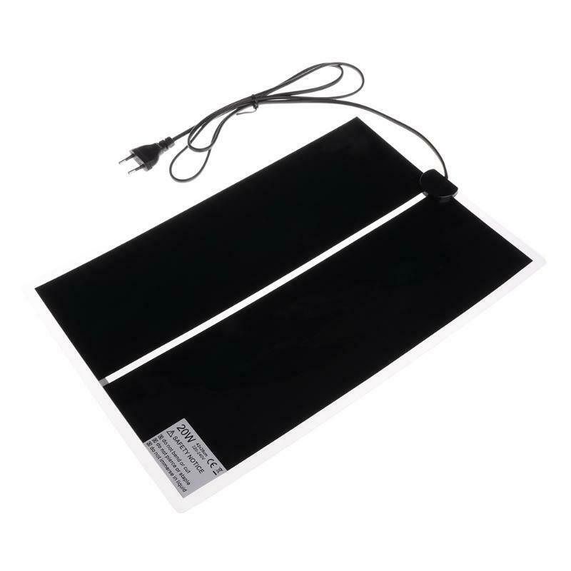 Heat Mat Reptile Brooder Incubator Pet Heating Pad Brew EU Plug 7W 14W 20W 28W