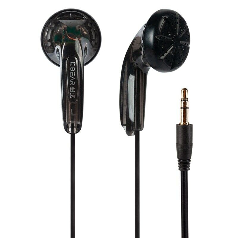 Kbear Extraordinary Single Moving Coil Entry Flat Head Plug Hifi Universal HeaD4