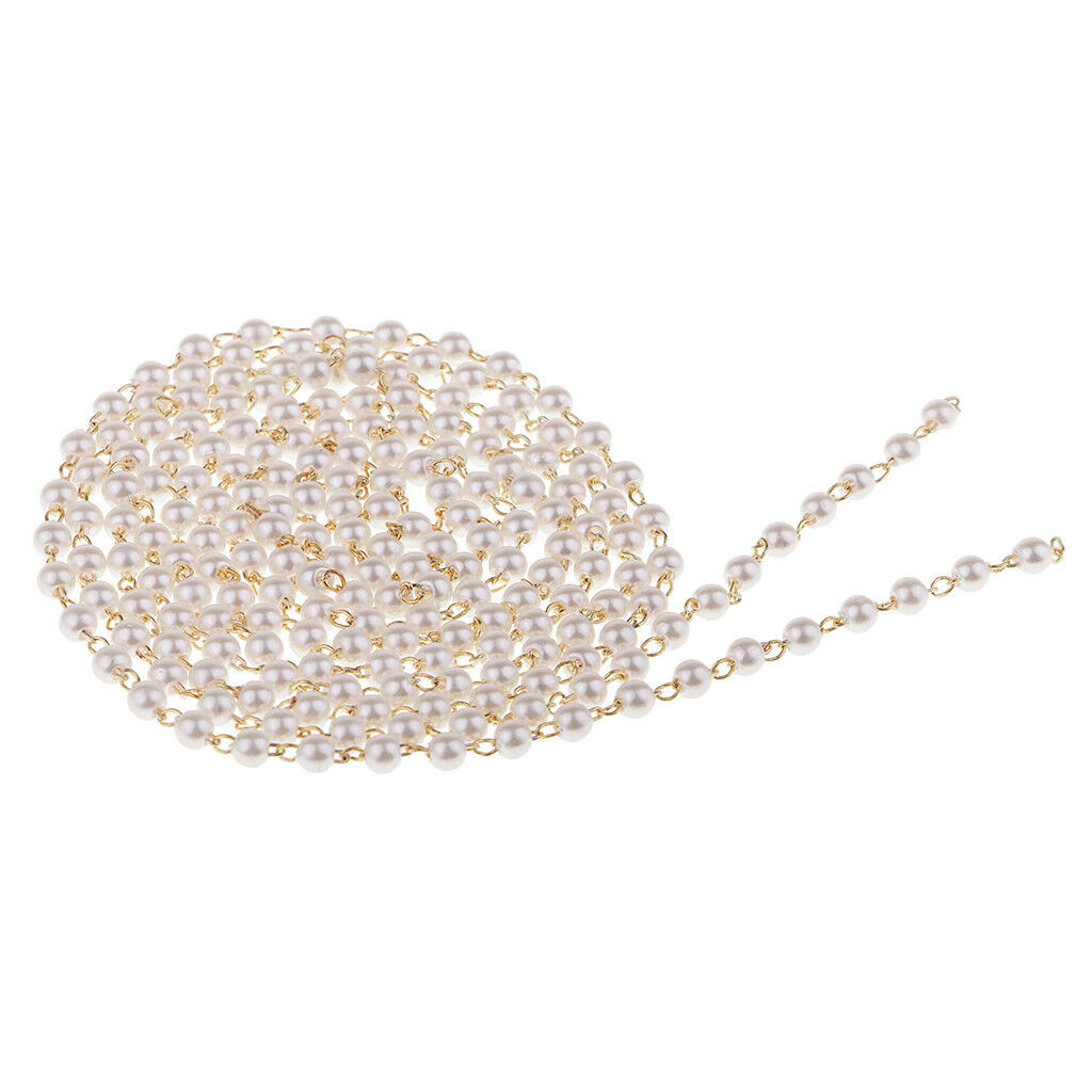 1 meter 3mm bead ribbon rhinestone ribbon to sew on for jewelry craft bag