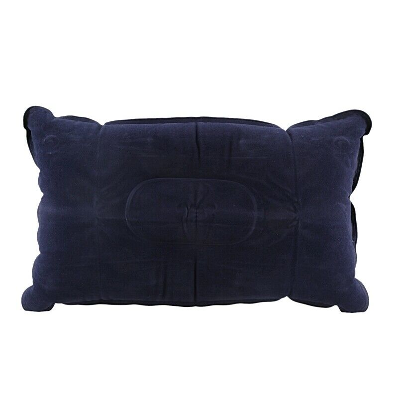Double-sided Flocking Pillow Inflatable Portable Foldable Pillow for Camping/ G5