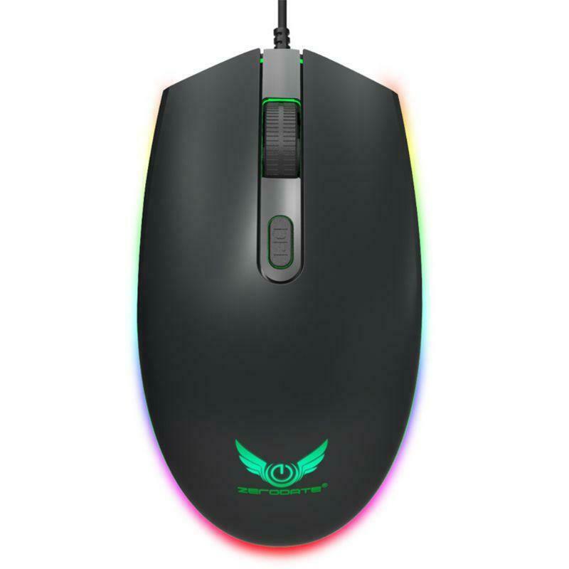 RGB Wired Gaming Mouse Optical Wire Computer Gamer Mice for PC Laptop Notebook
