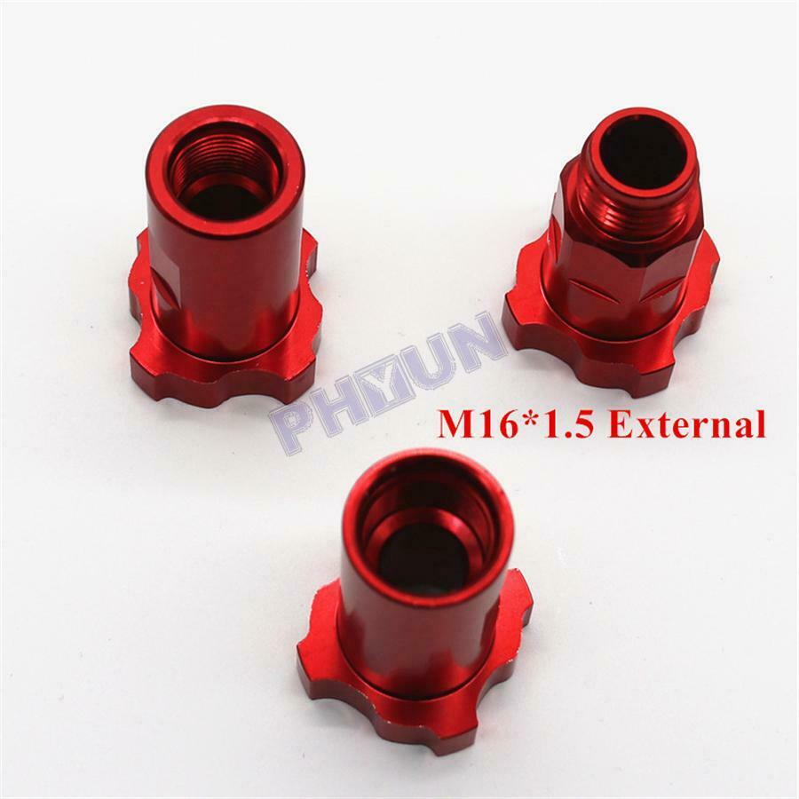 For PPS Adapter Spray Gun Red Connector M16*1.5mm External Thread Universal 1PC