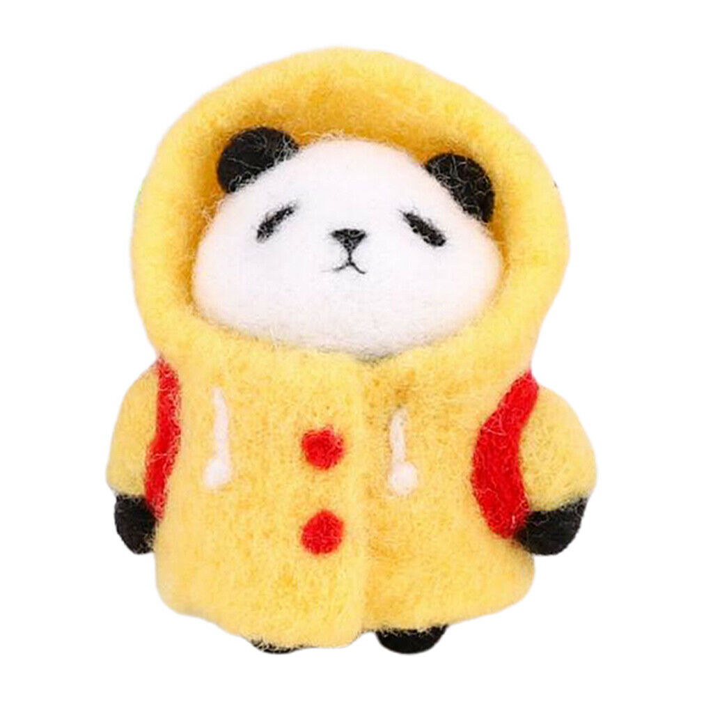 1 Set Panda Needle Felting Kits Felting Needle for Beginners Student Panda