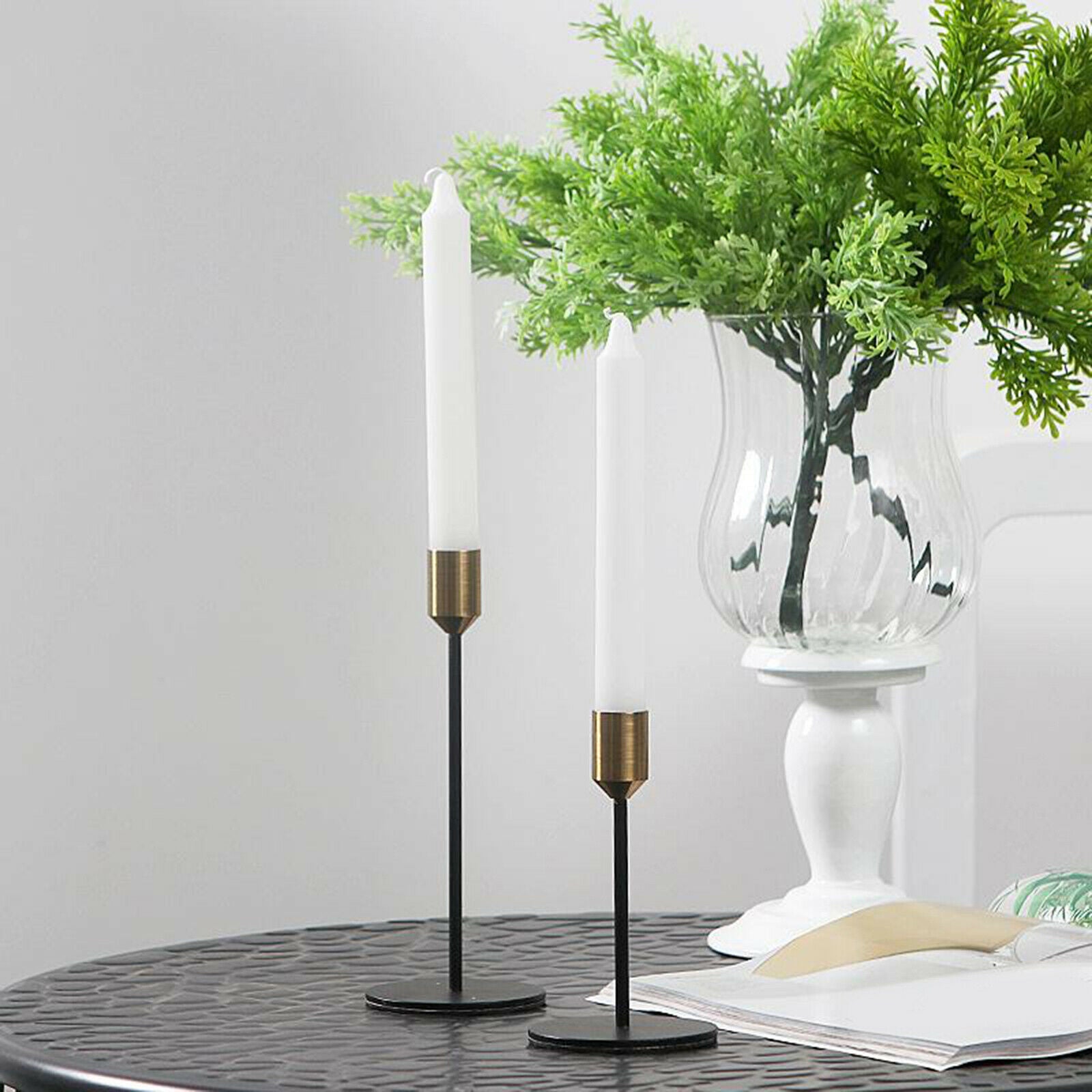 Taper Candle Holder Candlestick Table Centerpiece Birthday Dinner Ornament S