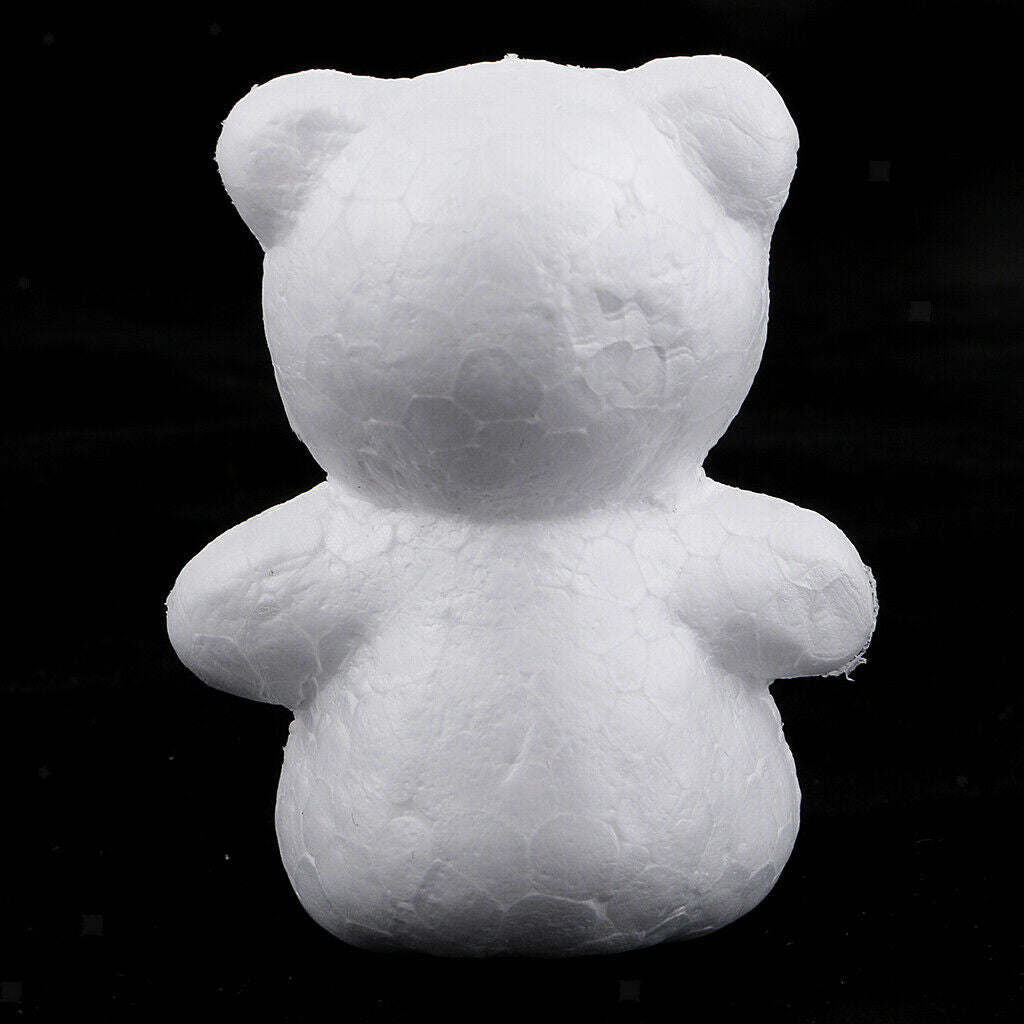 20 pieces of bear-shaped modeling styrofoam foam Creative DIY children