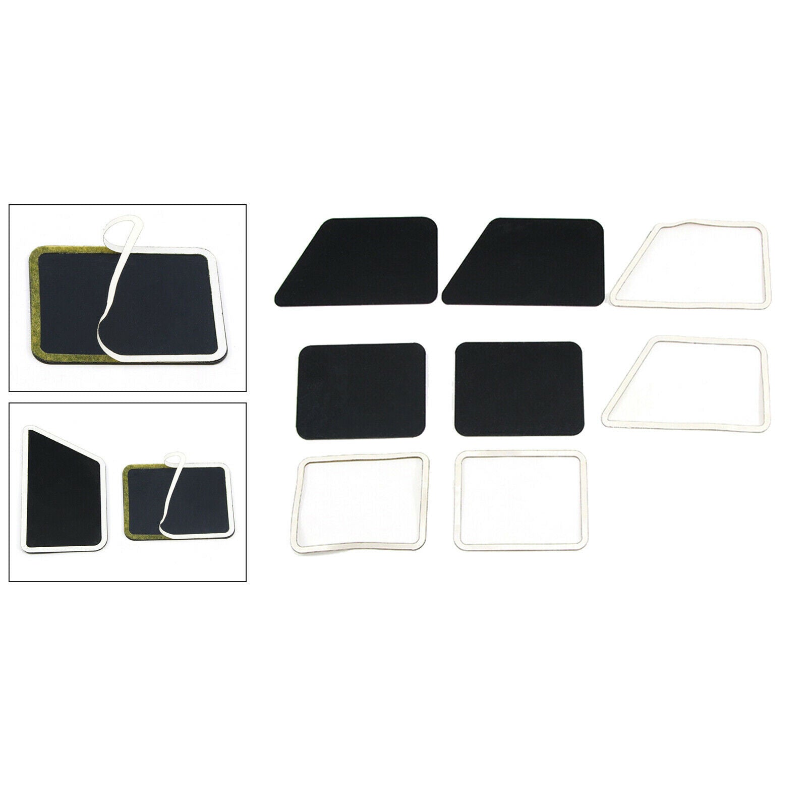 4pcs Lightweight Acrylic RC Car Windows for SCX10 Upgrade Parts Accessories