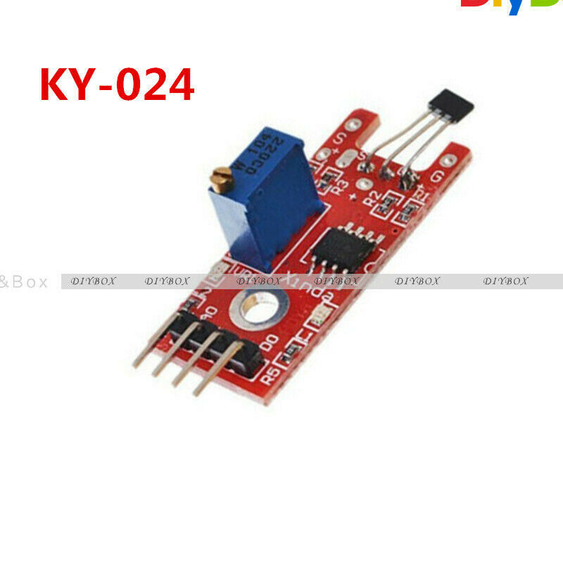 Raspberry Compatible Linear Hall Magnetic Sensor Module KY-024 for Arduino