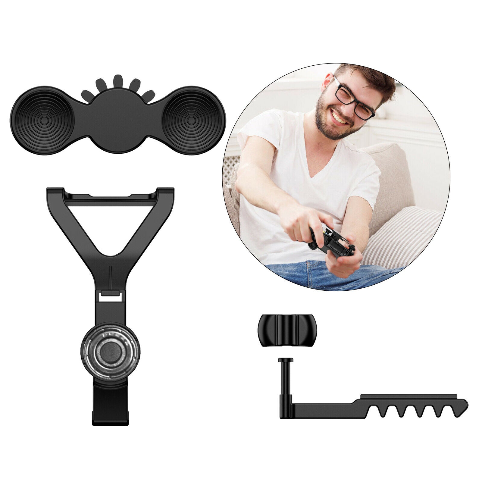 Steering Wheel Assist Handle Controller for Racing Games Accessories Parts
