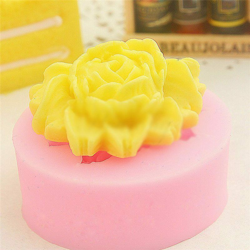Cake Mould Silicone Big Rose Flower Chocolate Sugarcraft Fondant Mold Decoration