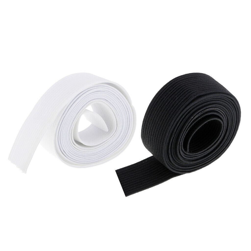 1.5M Elastics Strap Elasticity Band Headband Bra Dress Sewing Trim Craft Black
