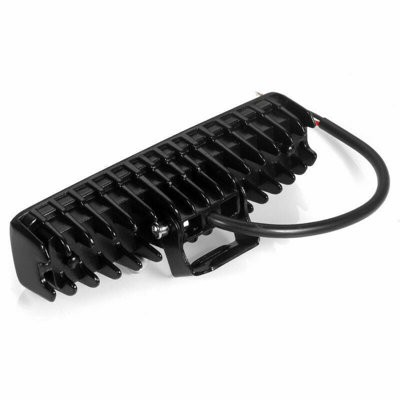 6'' 48W 16LED Work Light Flood Beam Bar Car SUV Front OffRoad Driving Fog Lamps
