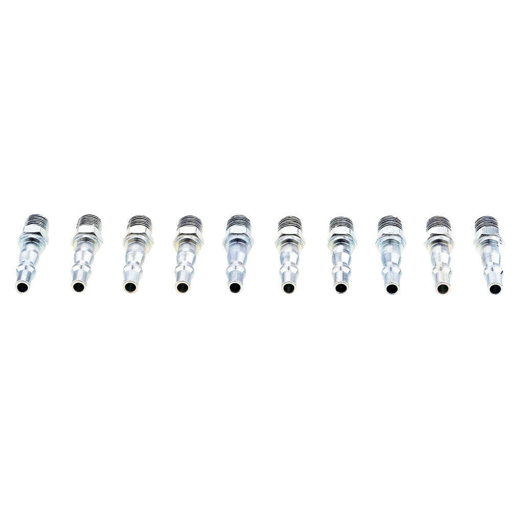 10PCS Air Line Hose Compressor Fitting Connectors Quick Release 1/4'' BSP