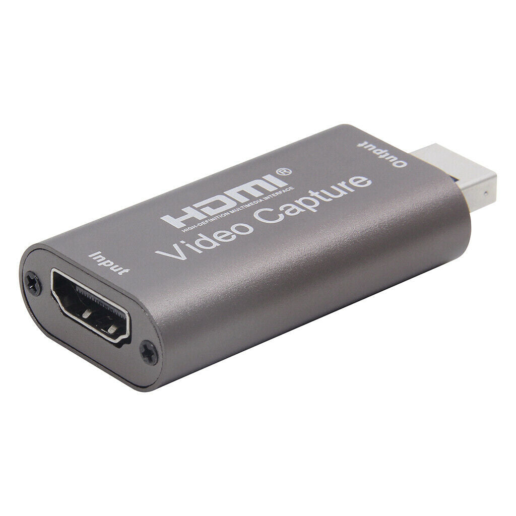 to USB 2.0 Video Capture Card Dongle HD Video Live Streaming/Game New