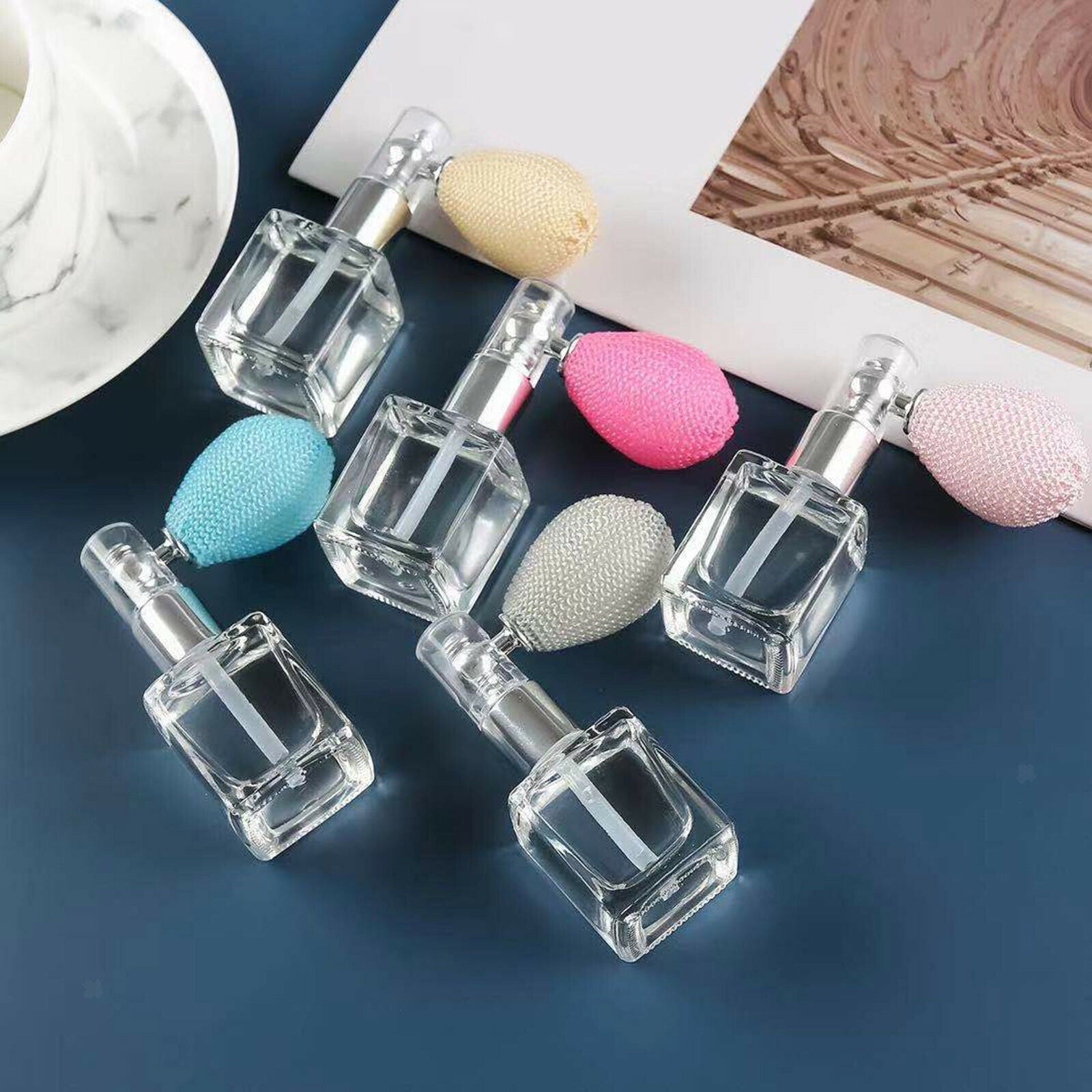 Highlighter Powder Spray Bottle Glitter High Gloss Makeup Spray Square