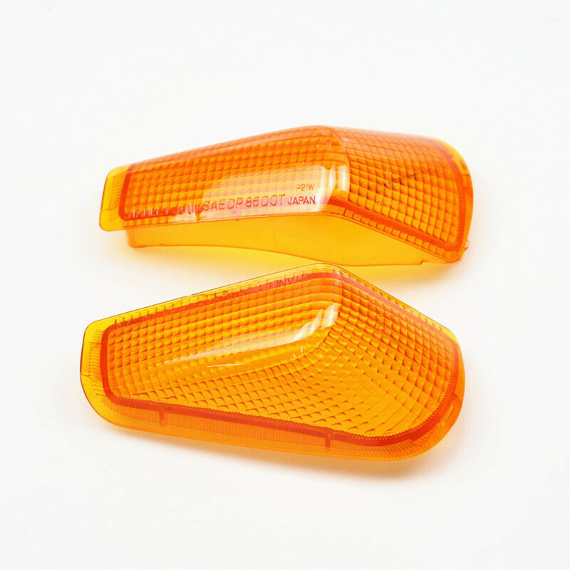 Motorcycle Front Turn Signal Amber Lens Cover For Racing ZZR250 EX250 ZZR 250