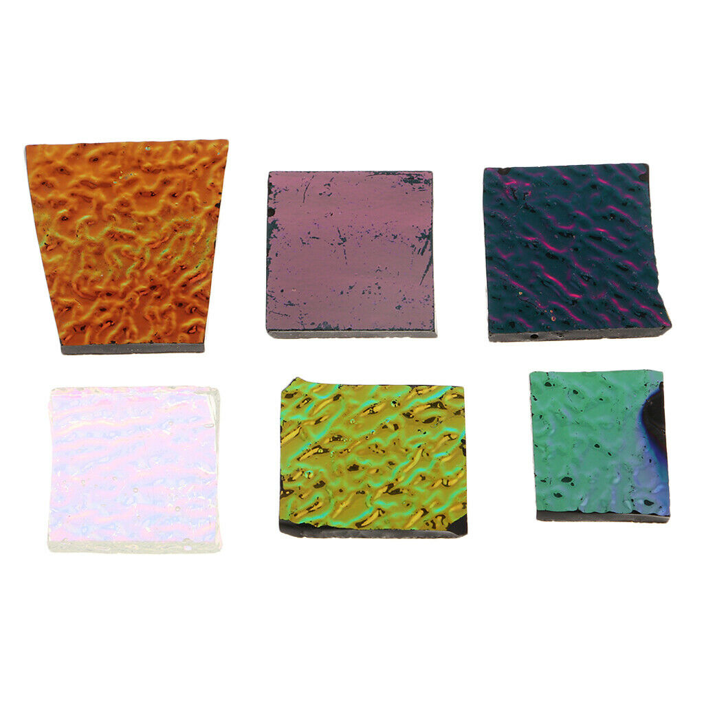 1Oz Dichroic Testure Film Fusing Glass Fusible Glass Pieces Jewelry Making