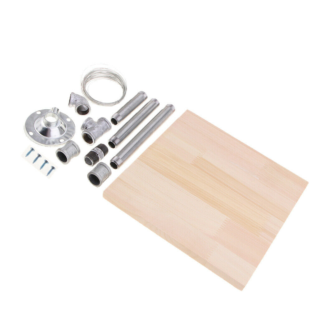 metal pipe &wood board base for clay statue sculpturing Setting stand RACK