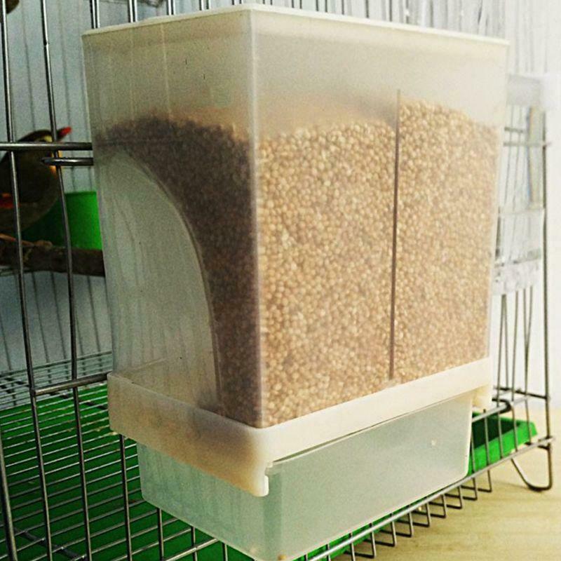 Automatic Birds Feeder Poultry Feeding Tool Fodder Food Container Splashproof