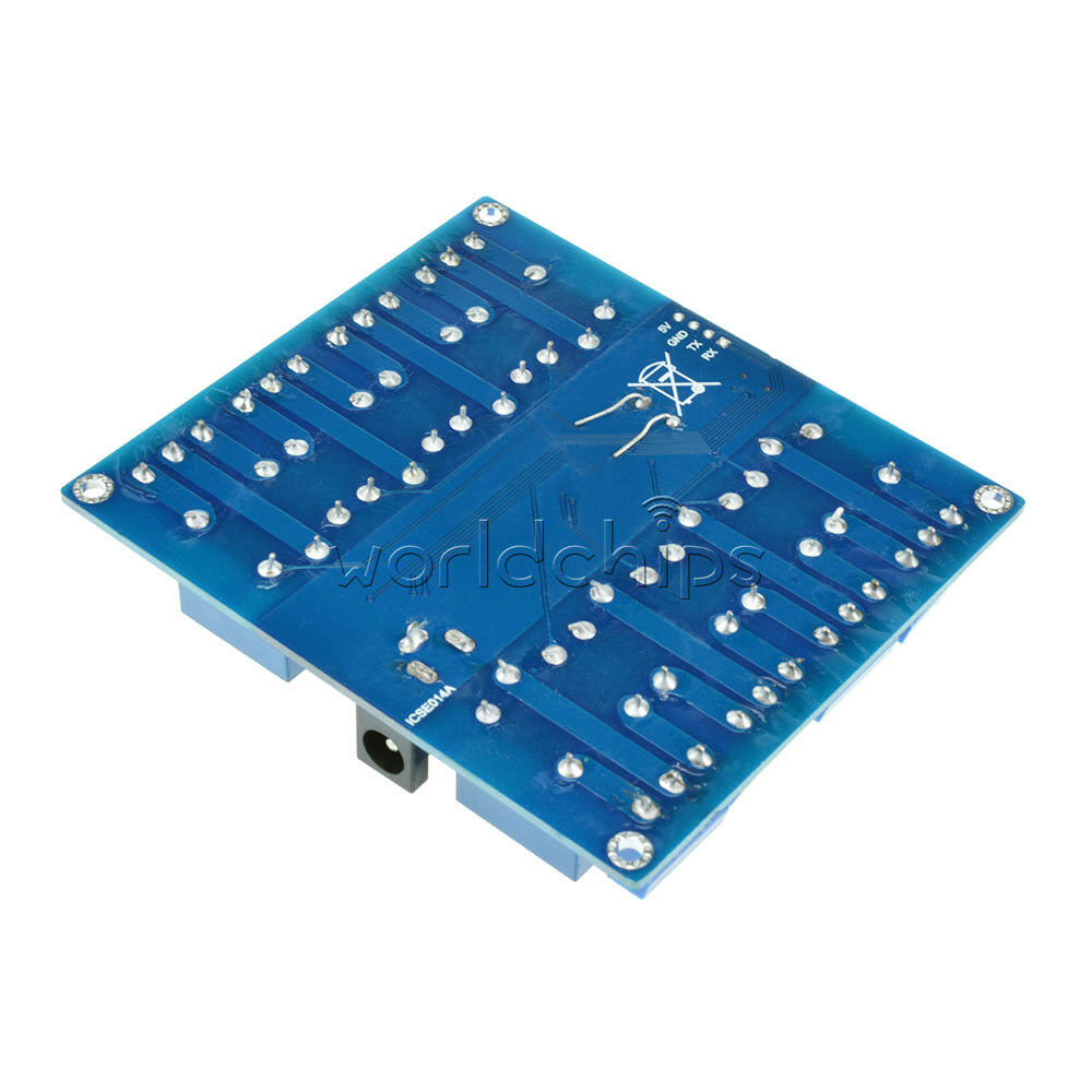 Micro USB 8-channel Relay Module 5V 10A Driver-free PC USB Control ICSE014A