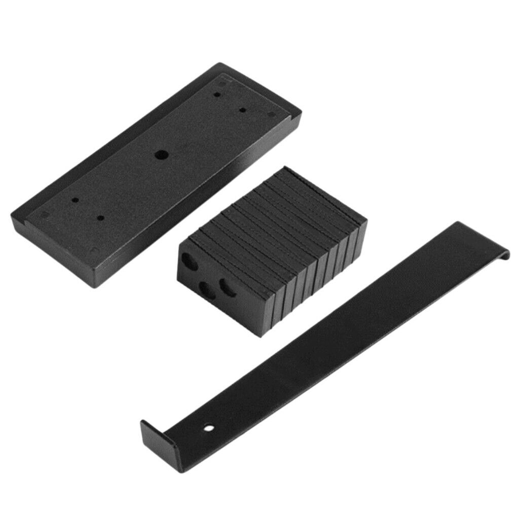 Installation of wooden floors plastic thread cutting block, tie rod,