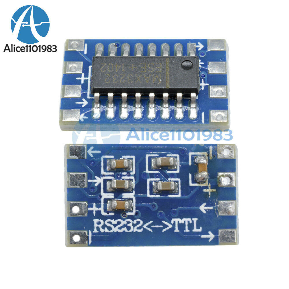 20PCS Serial Port Mini RS232 to TTL Converter Adaptor Module Board MAX3232