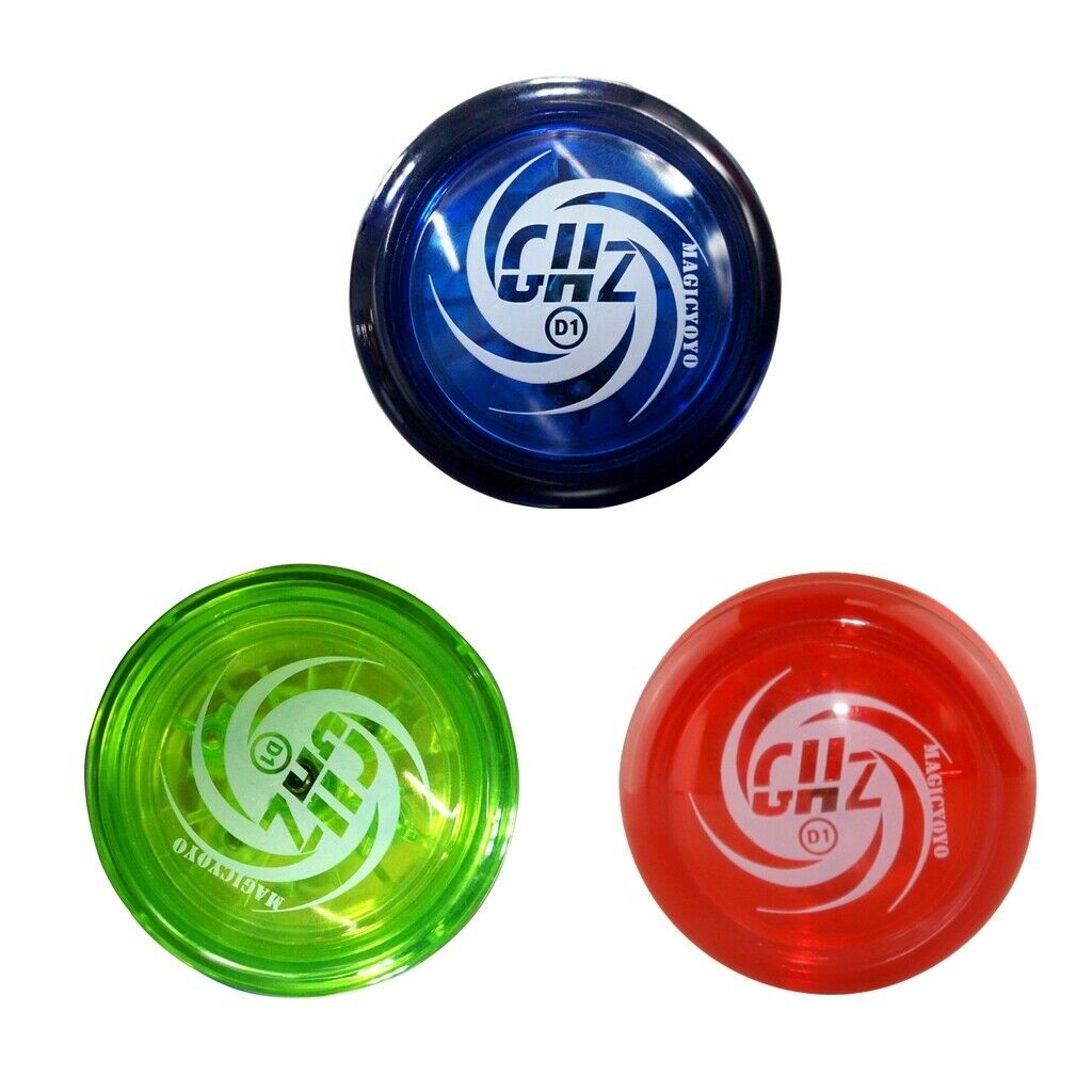 D1 Spin Ball Professional YoYo Size E Bearing with String Blue