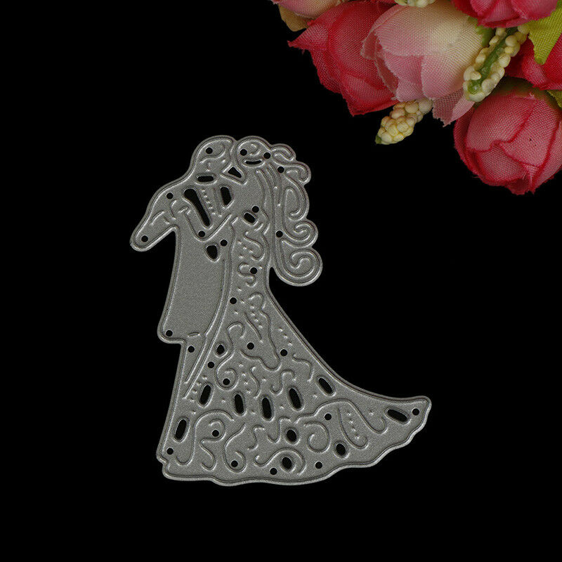 Romantic Dancing Lovers Wedding Cutting Dies For Scrapbooking Card Craft D.l8