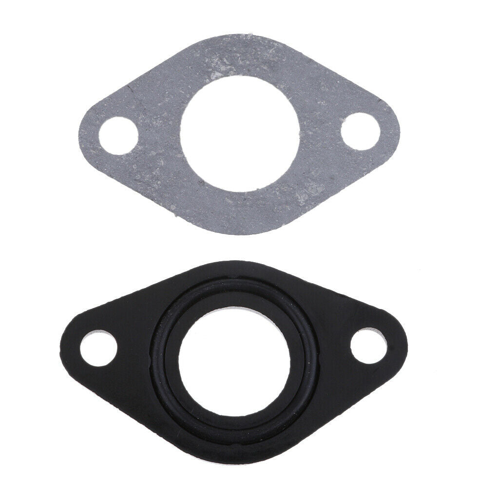 Set of 8 Carb Insulator Carburetor Gasket Spacer for 50cc 70cc 90cc ATV