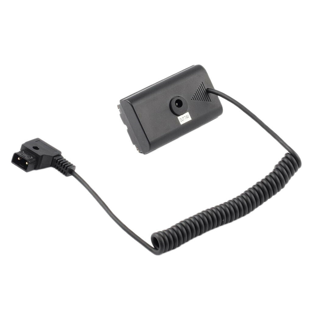 Power Adapter Cable D-tap Connector to NP-F Dummy Battery for NP F550 F570