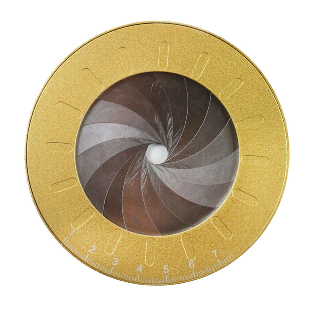 Aluminum Alloy Round Circle Pattern Ruler Draw Tool Measure
