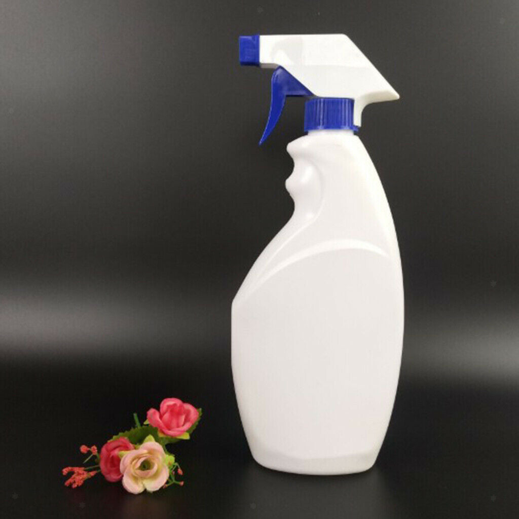 10x 500ml Spray Bottle for Household Cleaning Solutions Blow Can Tool White