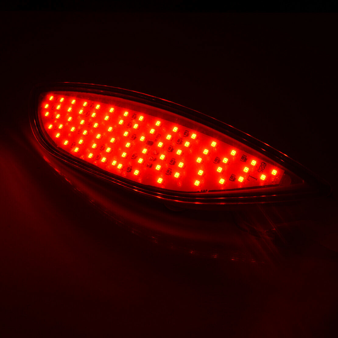 2x Rear Bumper Reflector Brake Light Lamp Fit For Hyundai Accent Verna 2008-2015
