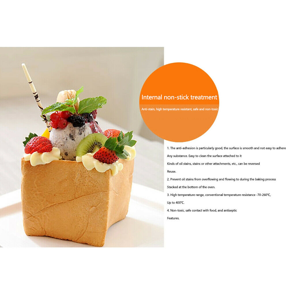 Toast Box Non-stick Toast Baking Box Bread Pan with Lid Bread Baking Mold Tools