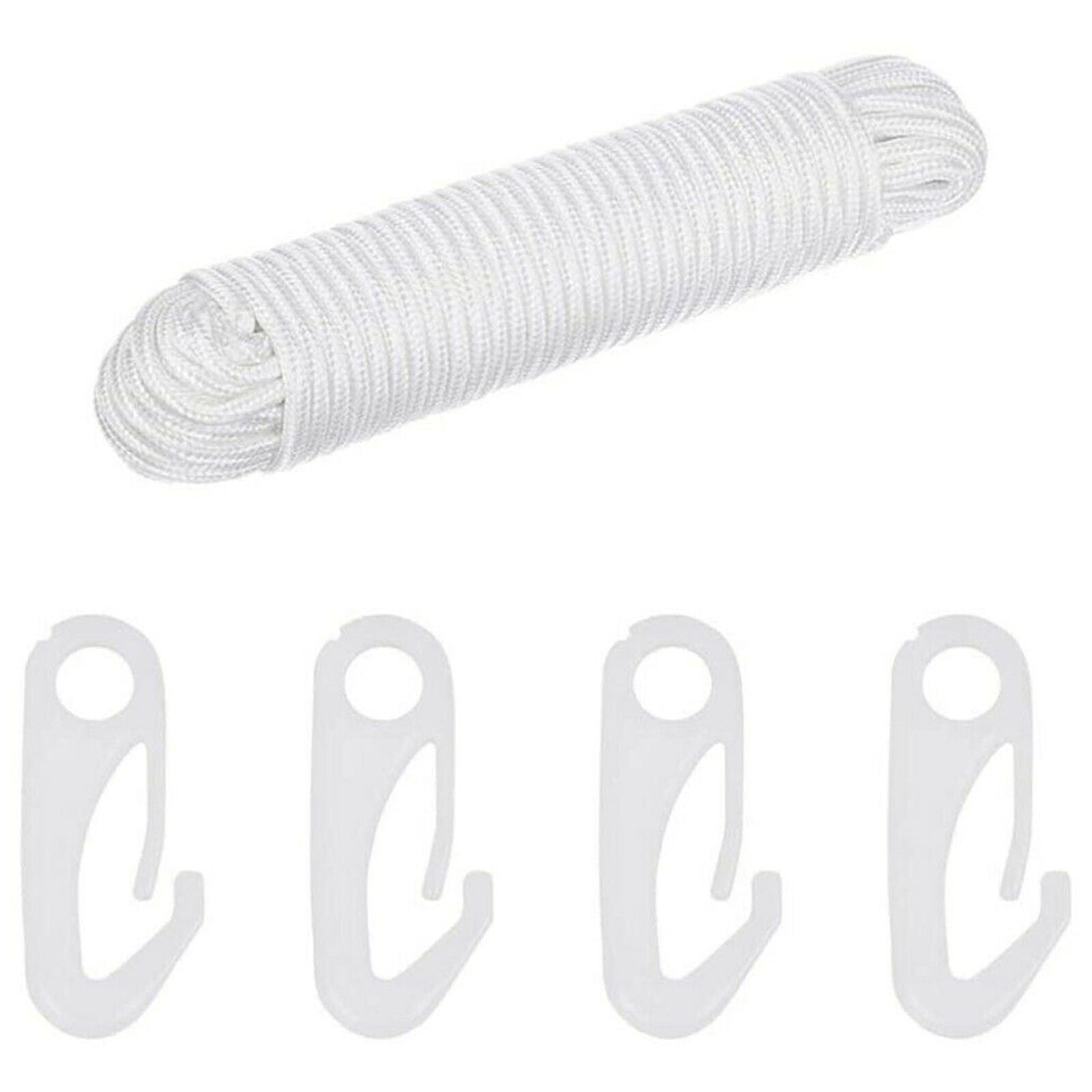 Nylon Braided Rope 6MM Flagpole Lifting Rope Outdoor Flag Pole Rope Accessories