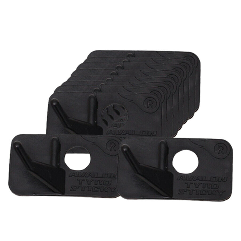 10x Black Arrow Bow Rest Right Hand with Self-adhesive Back Archery Tools