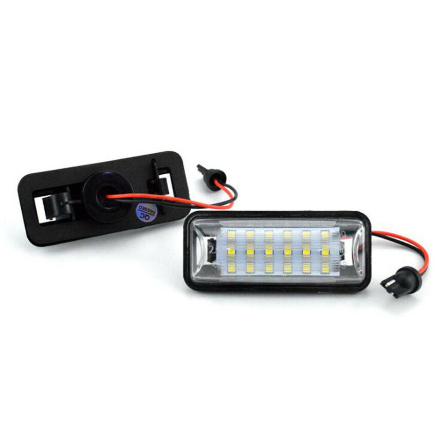 2 x White Car License Plate Screw Bolt Light bulbs Lamp LED Motorcycle 6000K