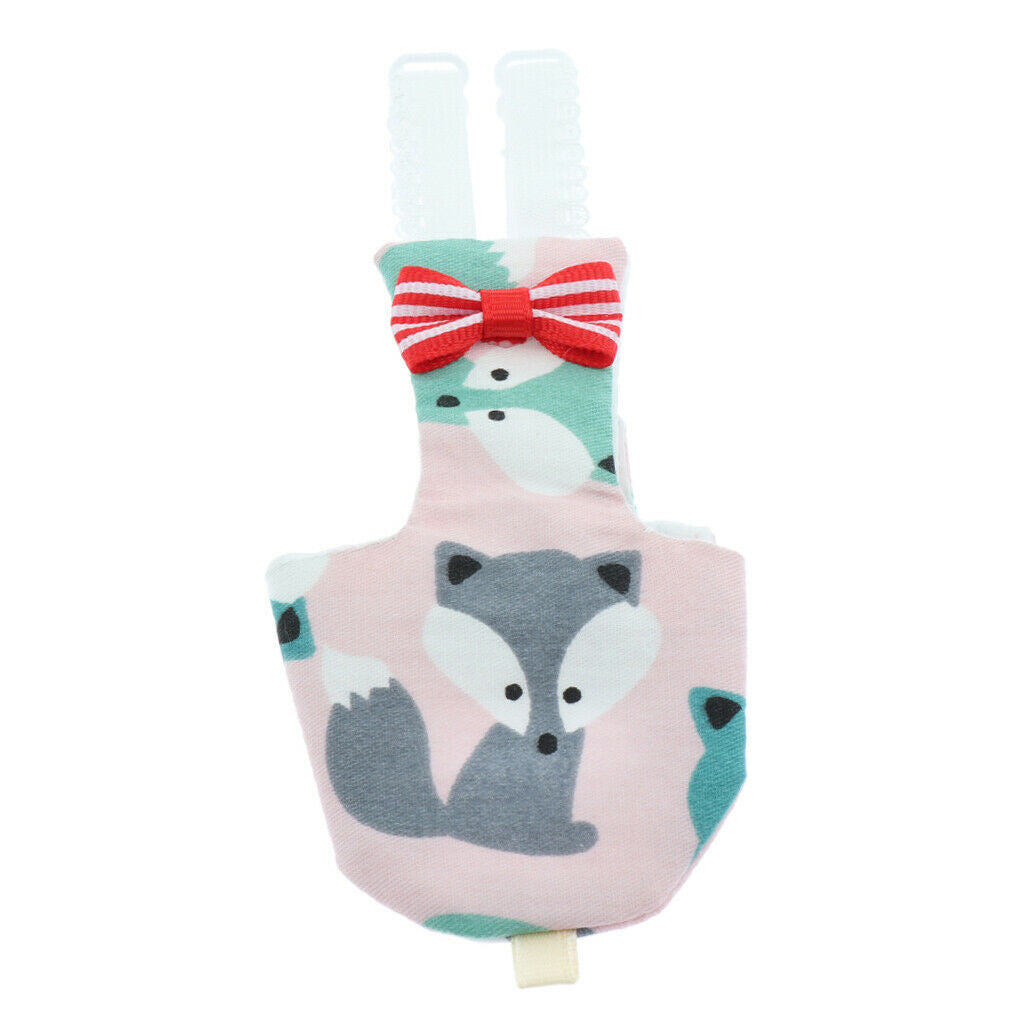 Parrot Reusable Nappies Pocket Cloth Diaper Bird Pee Pad Pink for Birds S