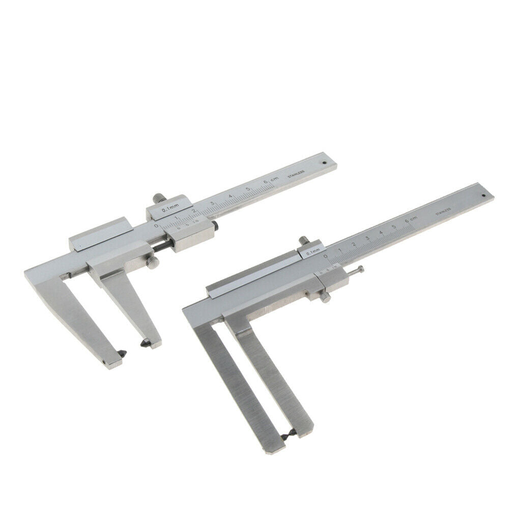 0 to 6 Inch/0 to160 mm Range, 0.004 Inch/0.1 mm Accuracy Vernier Caliper