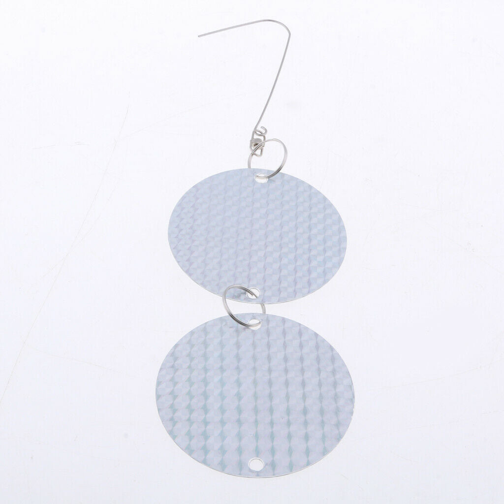 16Pcs Bird Repellent Disks Hanging Reflective Discs for Windows and Trees #2