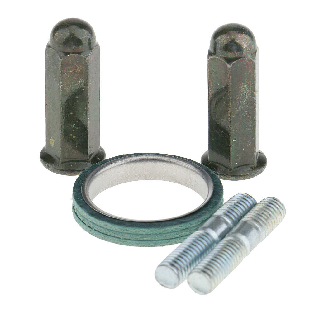 1 Set Exhaust Studs Nuts Gasket Kit for GY6 50cc 70cc 90cc 110cc 125cc 150cc