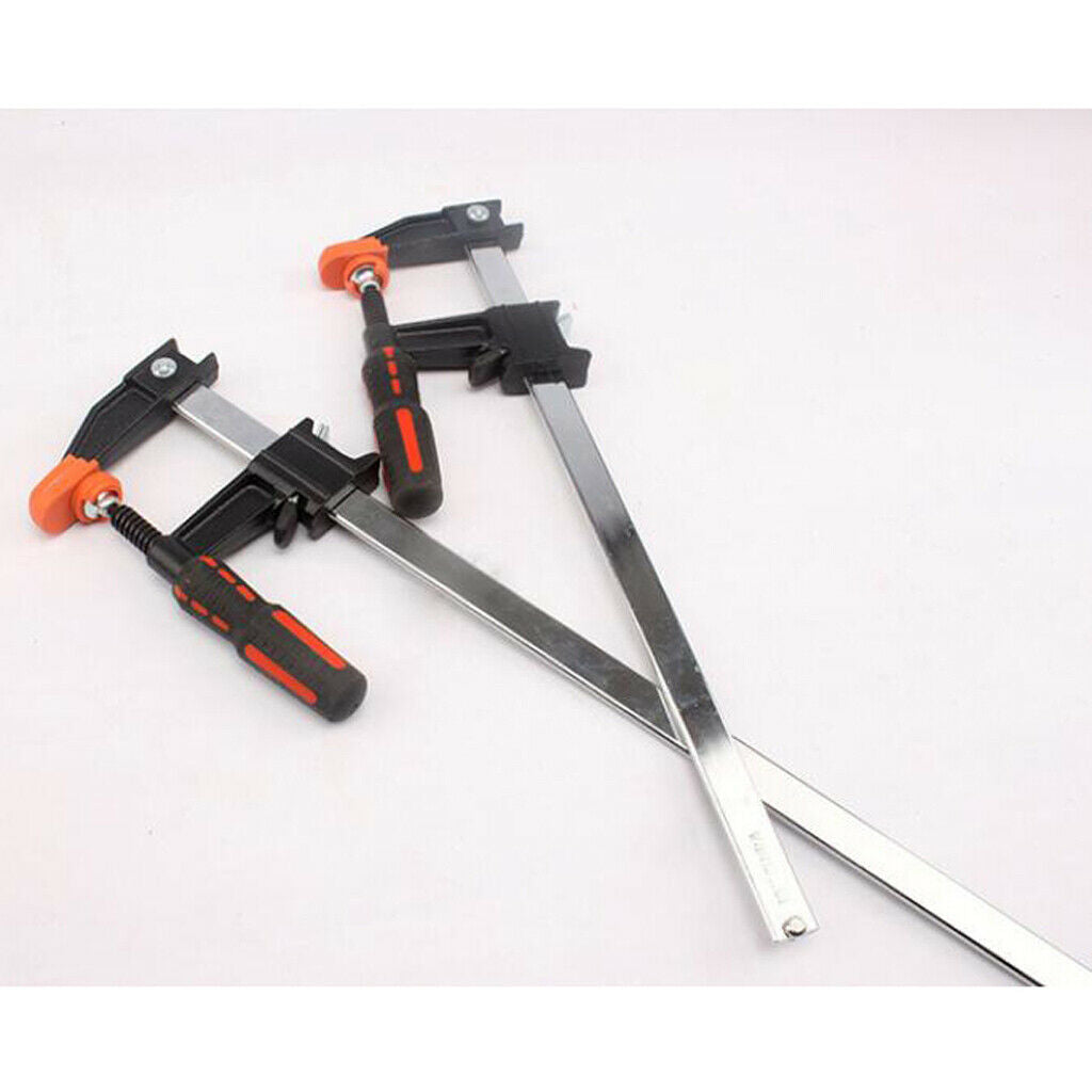 6/12/18-Inch Clutch Style Bar Clamps Iron F-Clamp Woodworking Clamps 6Inch