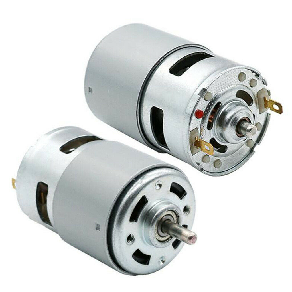 Metal DC 12V 12000RPM High Torque Electric Geared Gear Box DC 775 Motor