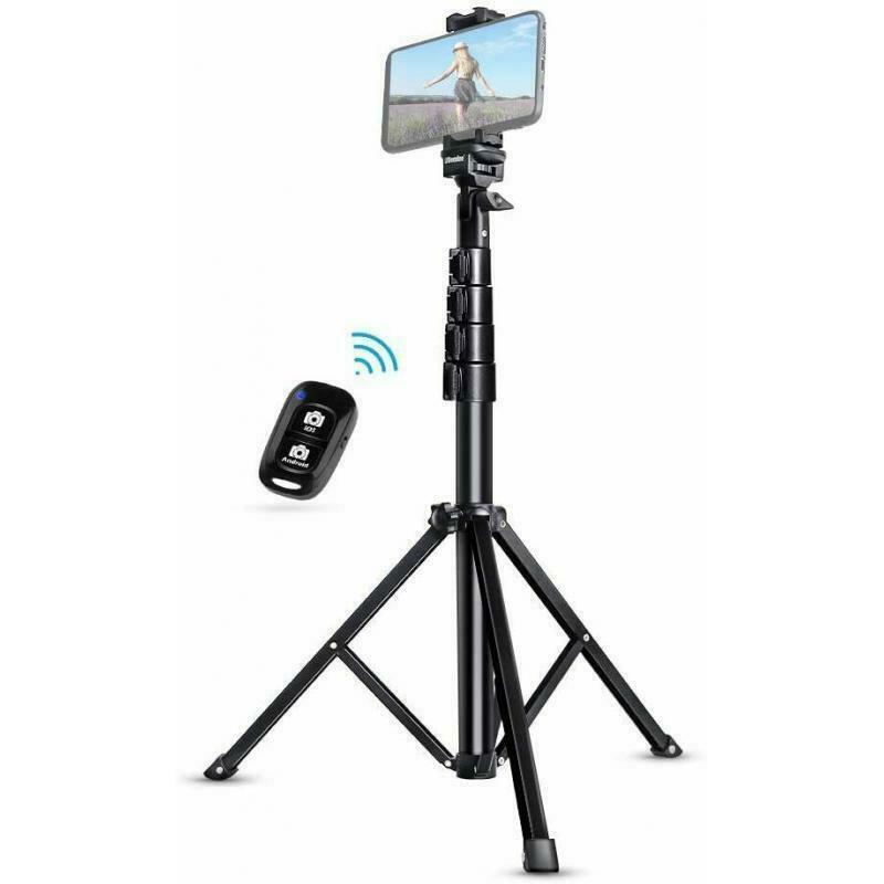 17.5 "to 51" selfie stick tripod extendable w / bluetooth remote heavy duty