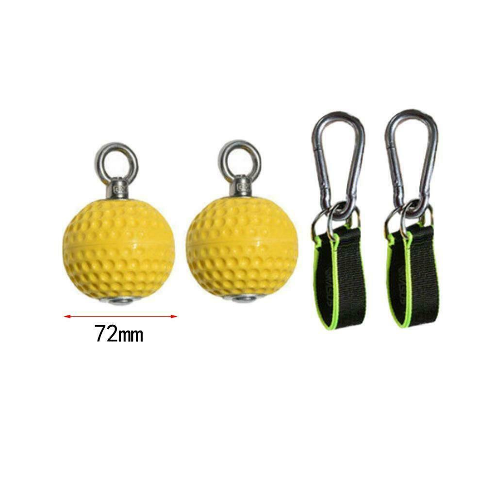 Pull Up Balls Power Training Grips Back Trainer Ball Biceps Blaster Workout